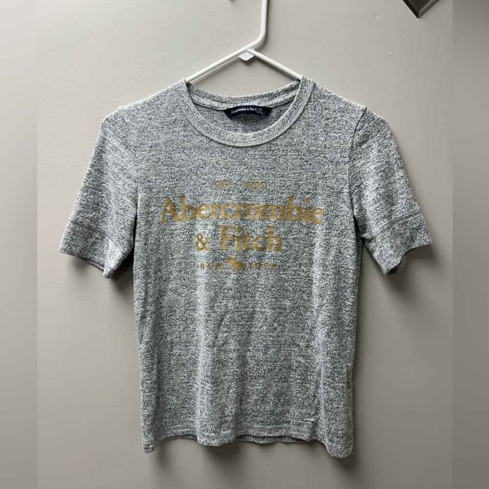 Abercrombie &‎ Fitch Women’s Grey T Shirt